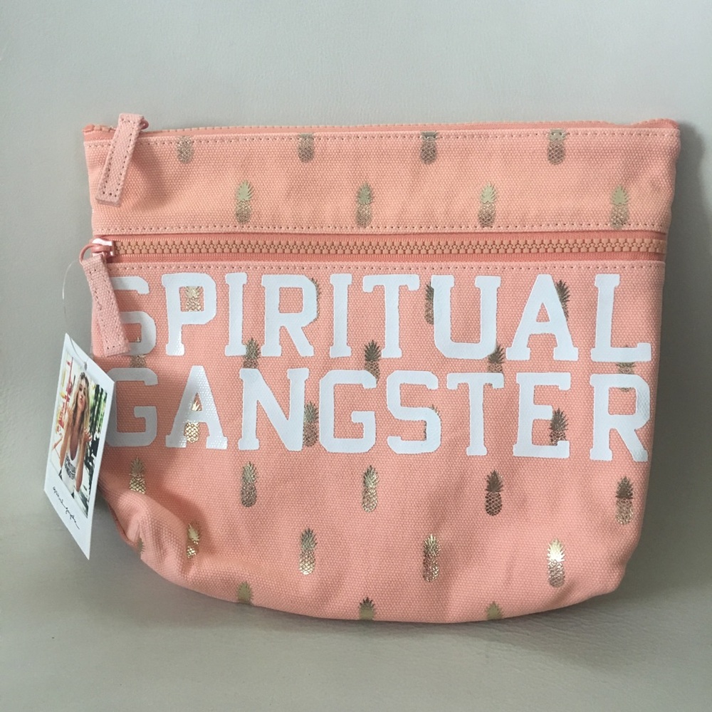 Spiritual Gangster cosmetic / toiletries bag